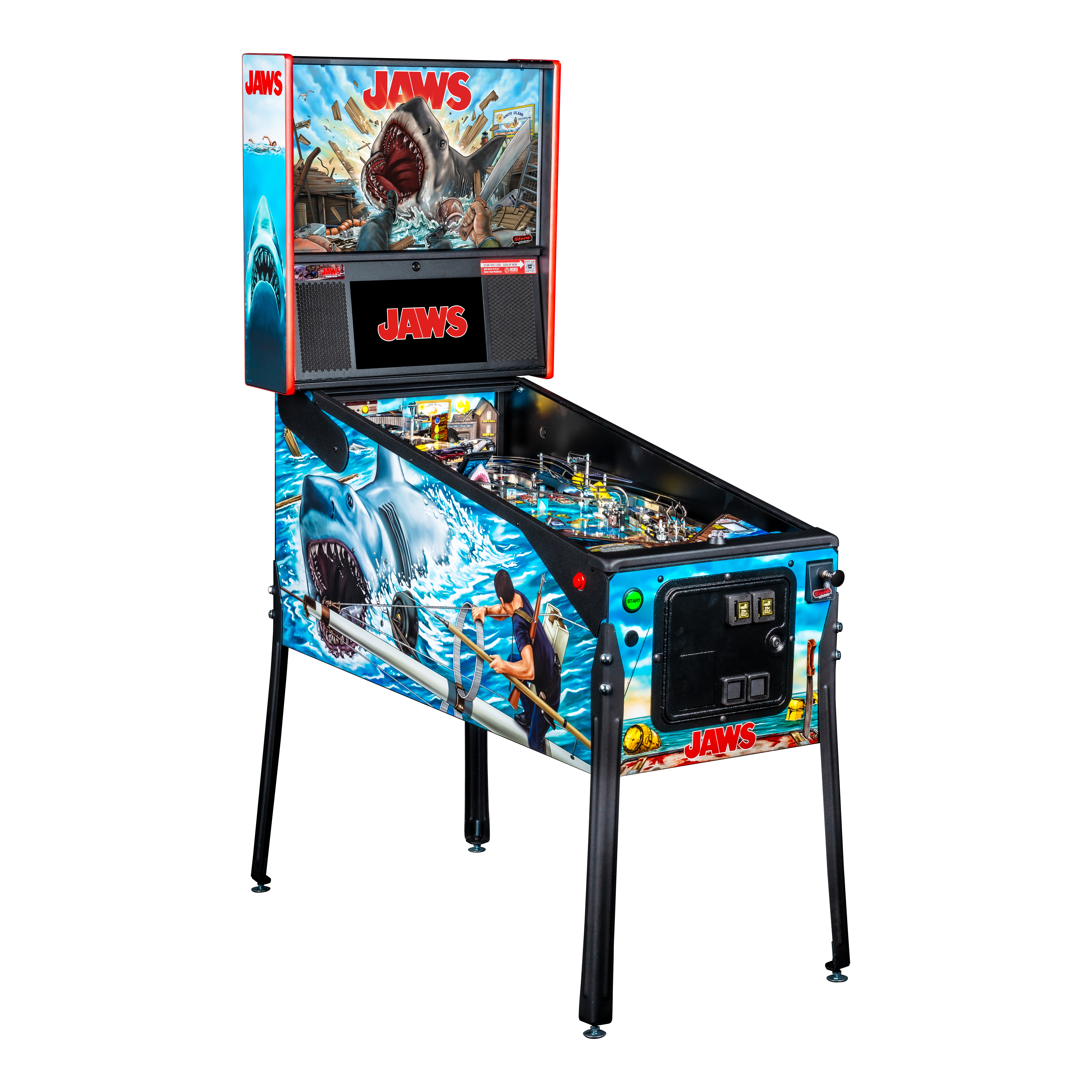 Jaws Pinball Art Blades — view 5