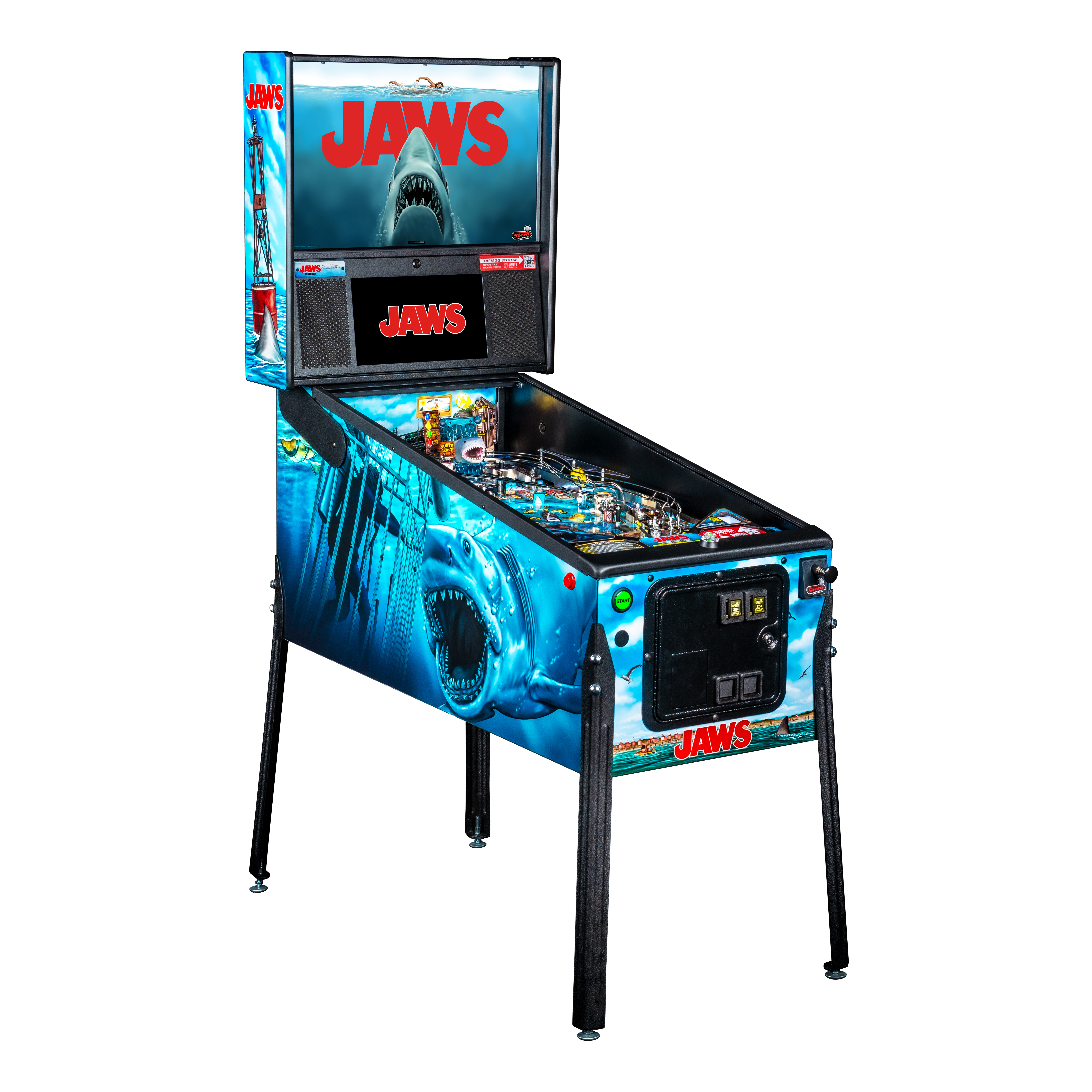 Jaws Pinball Art Blades — view 4