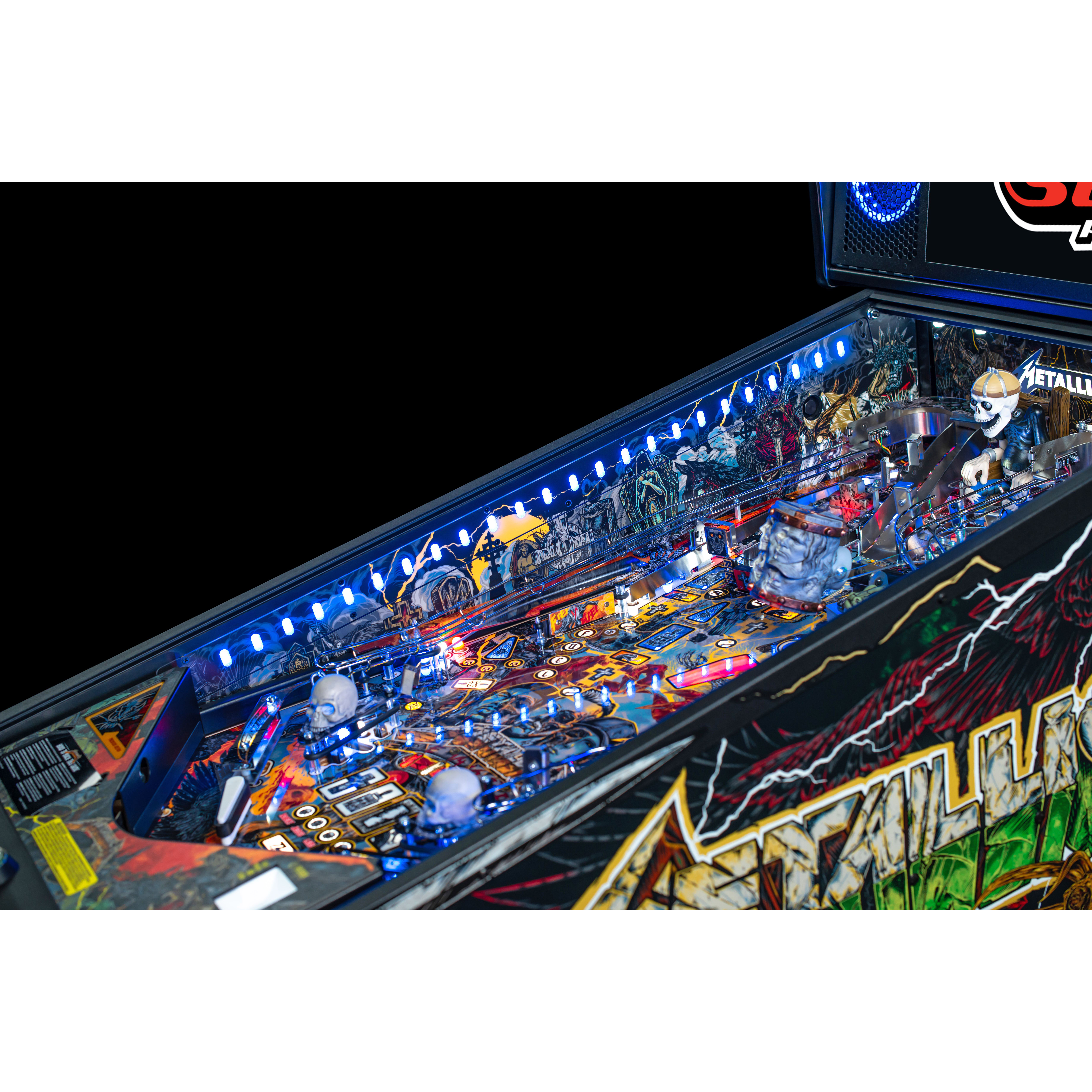 Metallica Remastered Pinball Cabinet Expression Lights Accessory — view 5