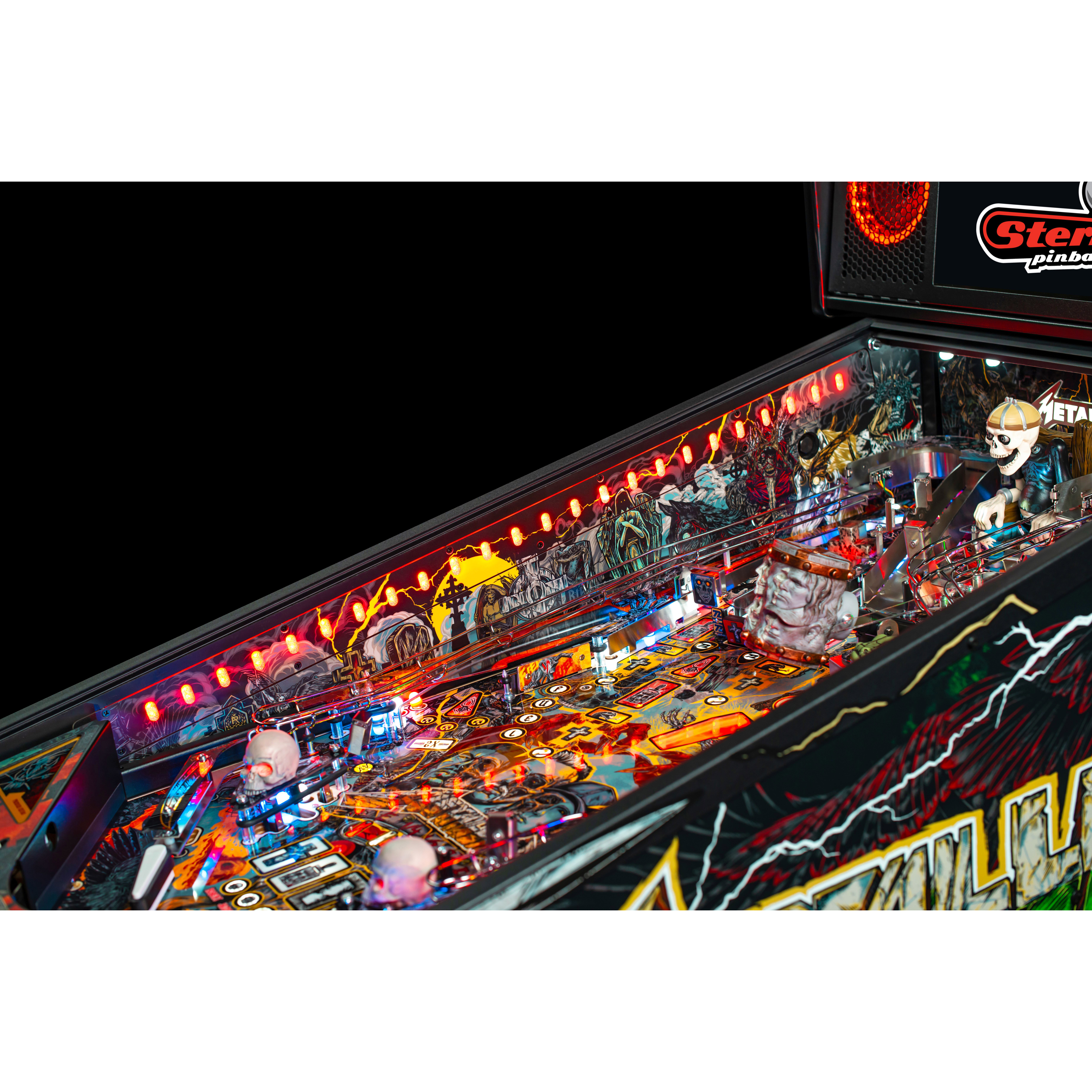 Metallica Remastered Pinball Cabinet Expression Lights Accessory — view 7