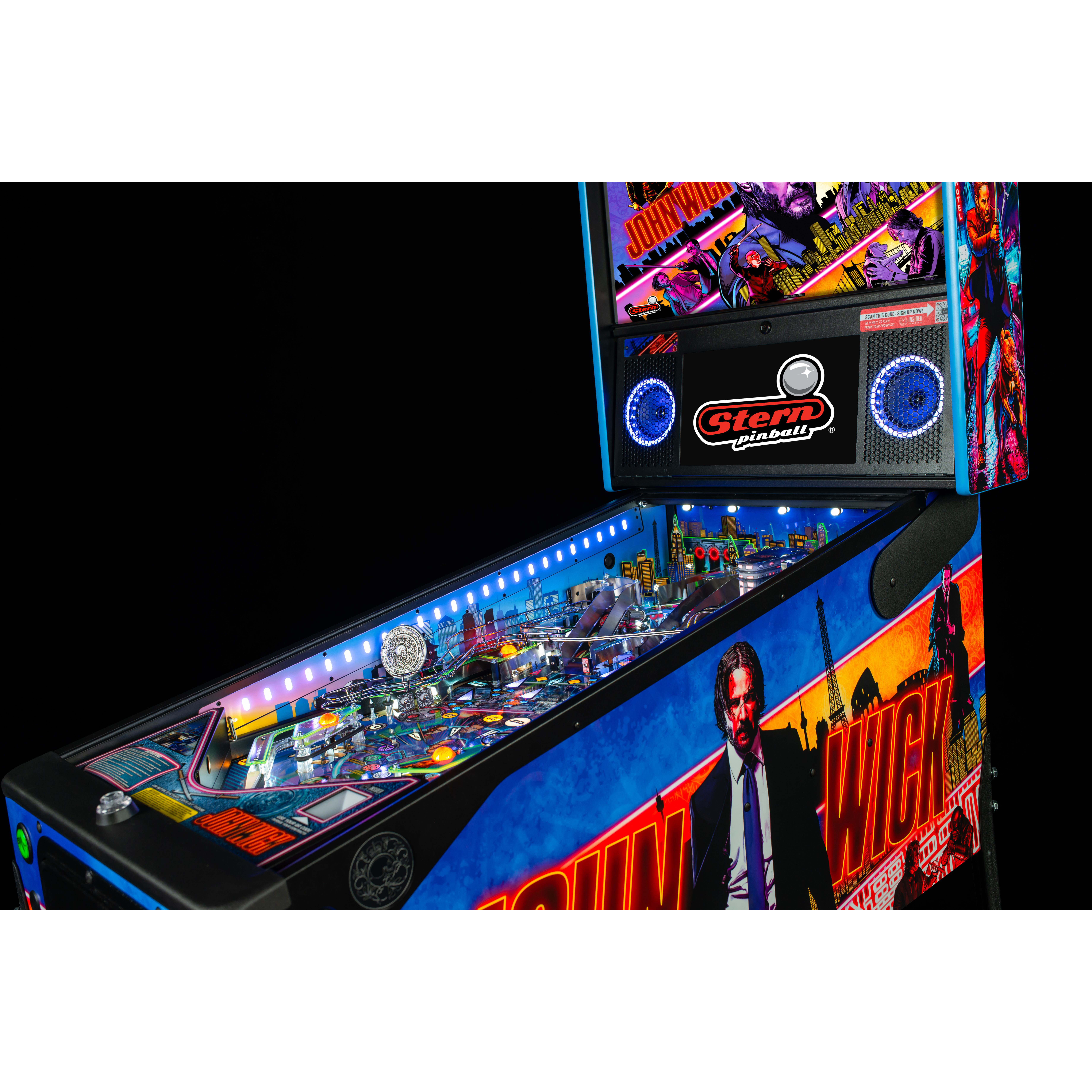 John Wick Pinball Cabinet Expression Lights Accessory — view 7