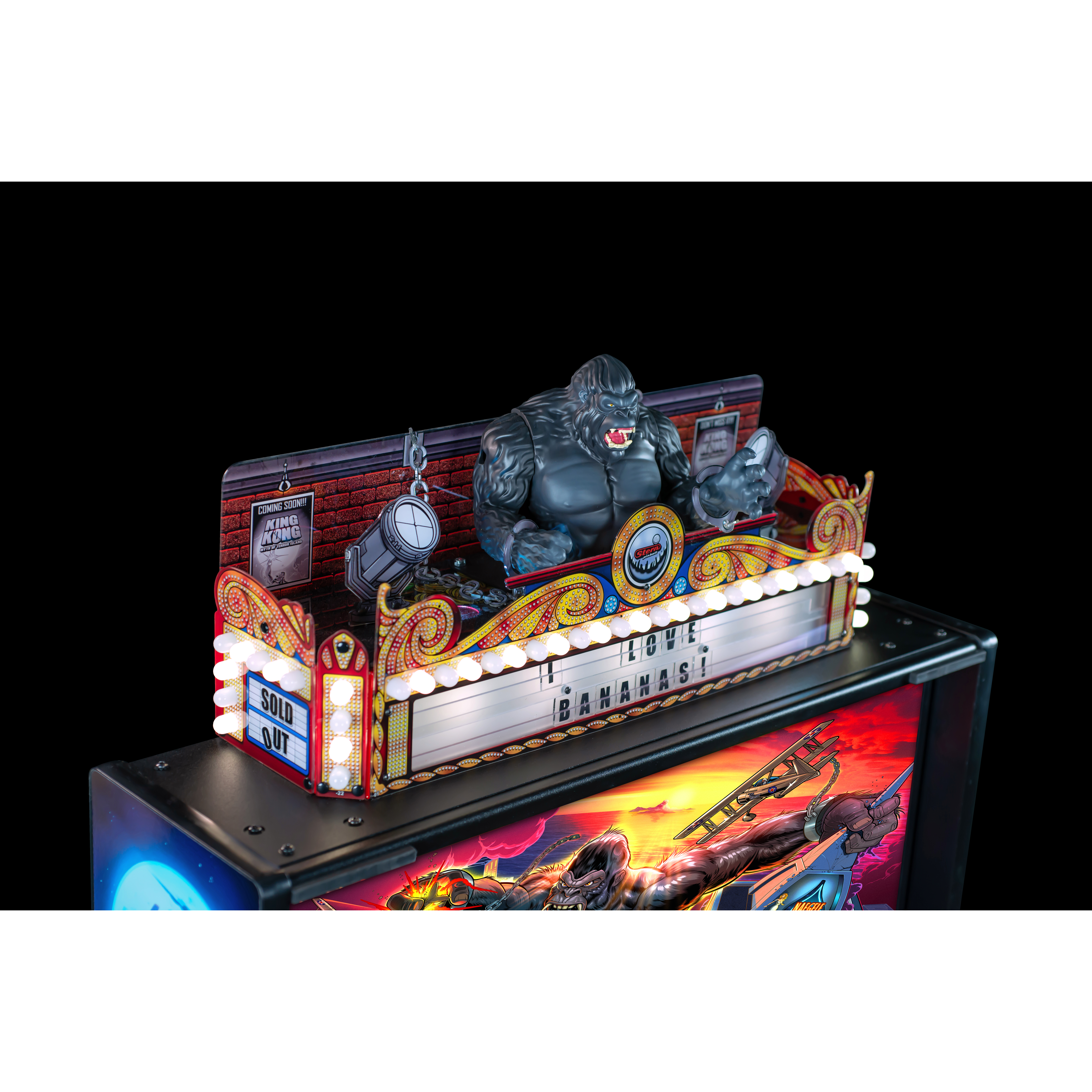 King Kong Pinball Topper by Stern — view 6