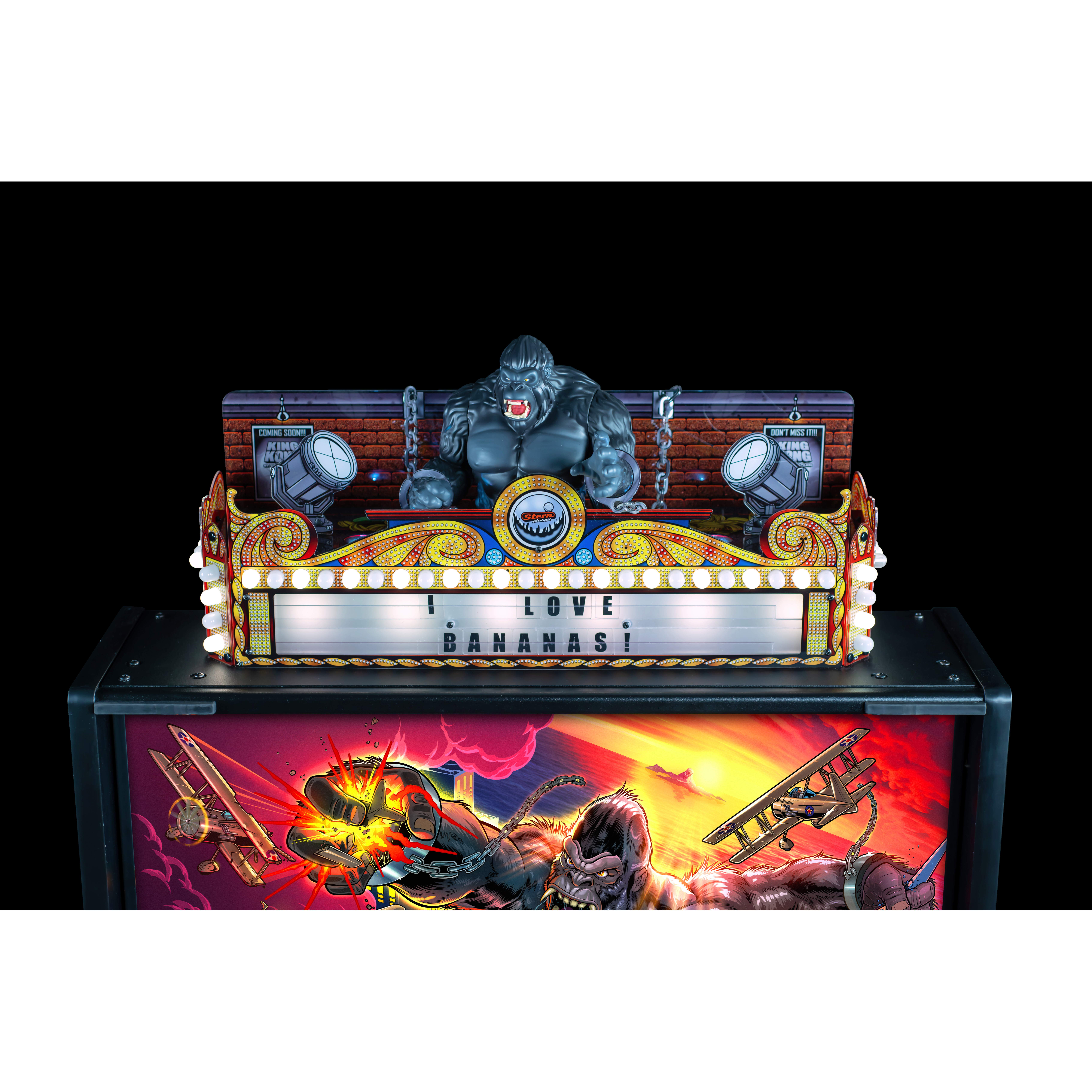 King Kong Pinball Topper by Stern — view 5